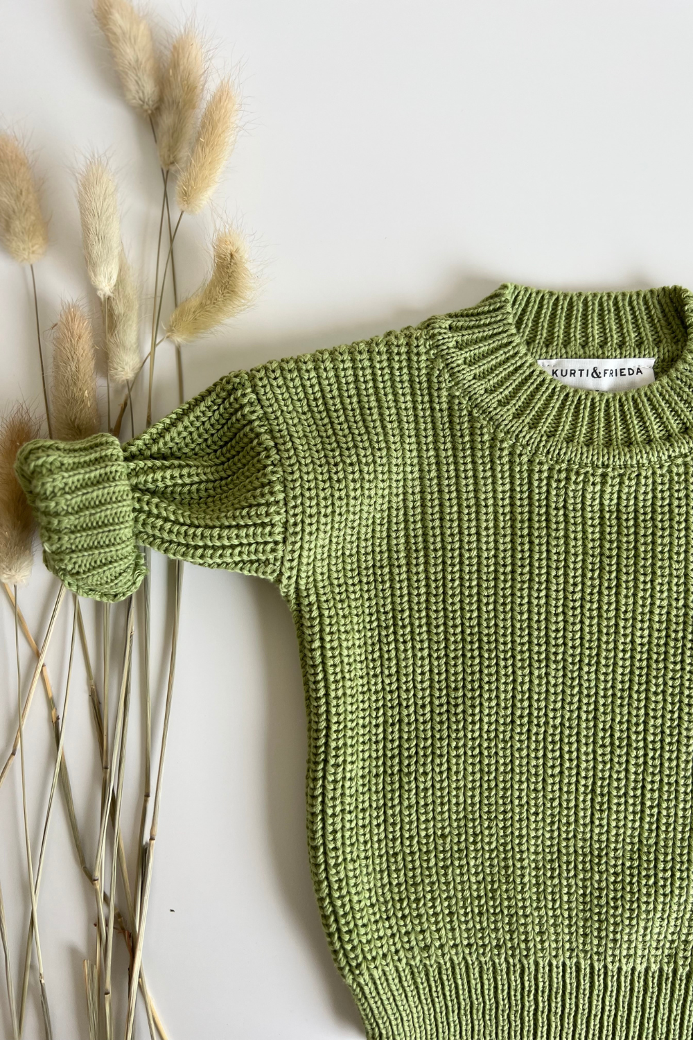 Strickpullover | Oliv