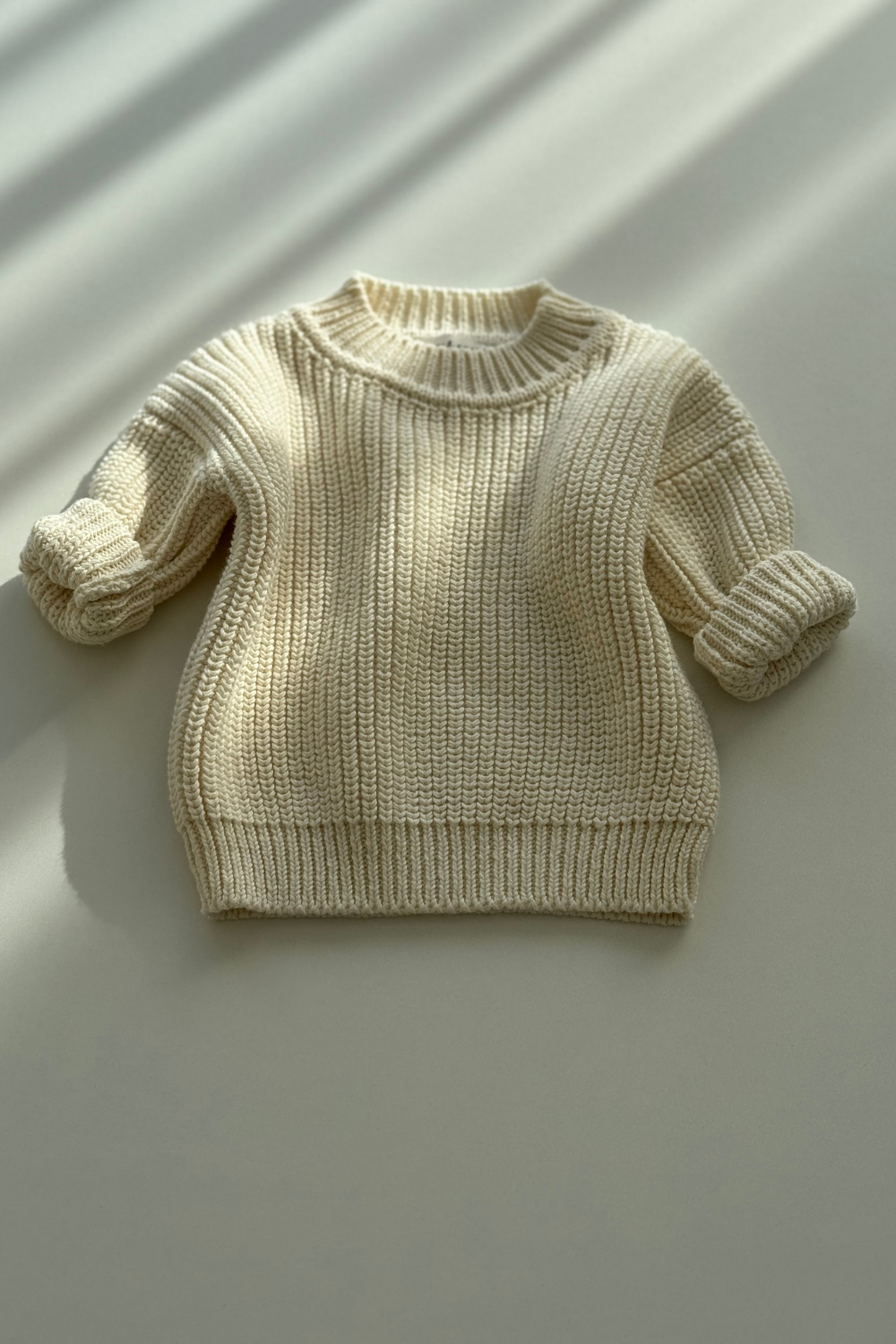 Cozy Knit Pulli Cashew