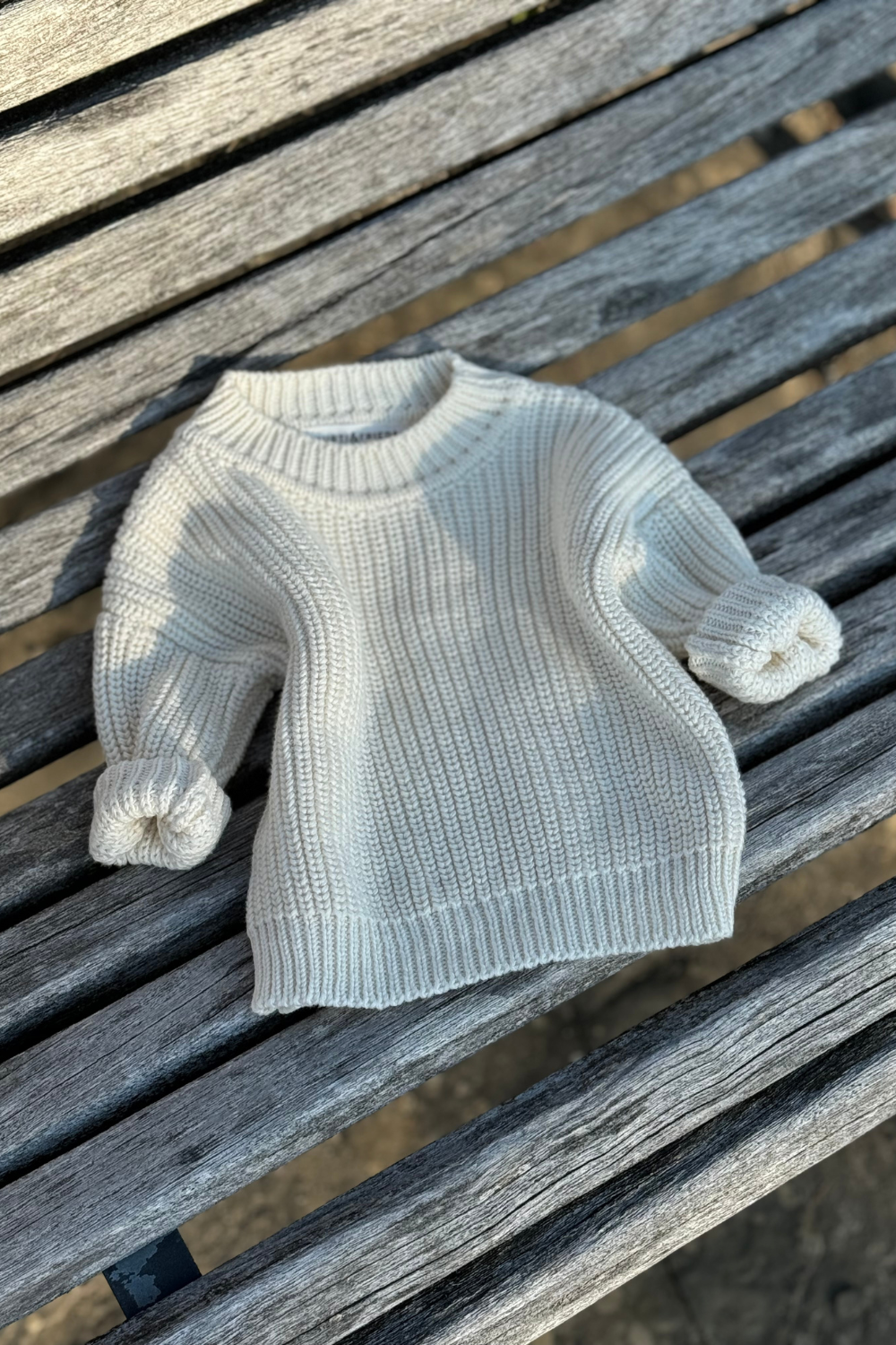 Cozy Knit Pulli Cashew